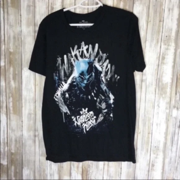 Men's Marvel Black Panther Tee - Picture 1 of 3